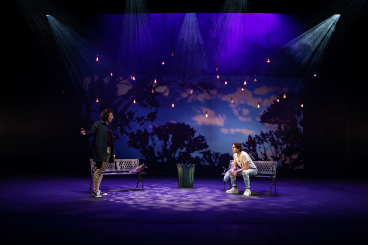CoLABorate musical with actors on stage